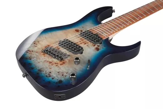 RG Multi Scale 7-String Electric Guitar - Cosmic Blue Starburst
