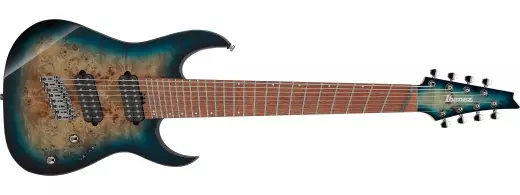 Ibanez - RG Multi Scale 8-String Electric Guitar - Cosmic Blue Starburst