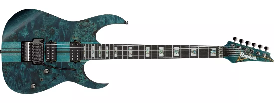 RG Premium Electric Guitar w/ Bag - Cosmic Blue Low Gloss