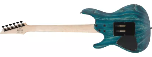 S Standard Electric Guitar - Cosmic Blue Stained Flat