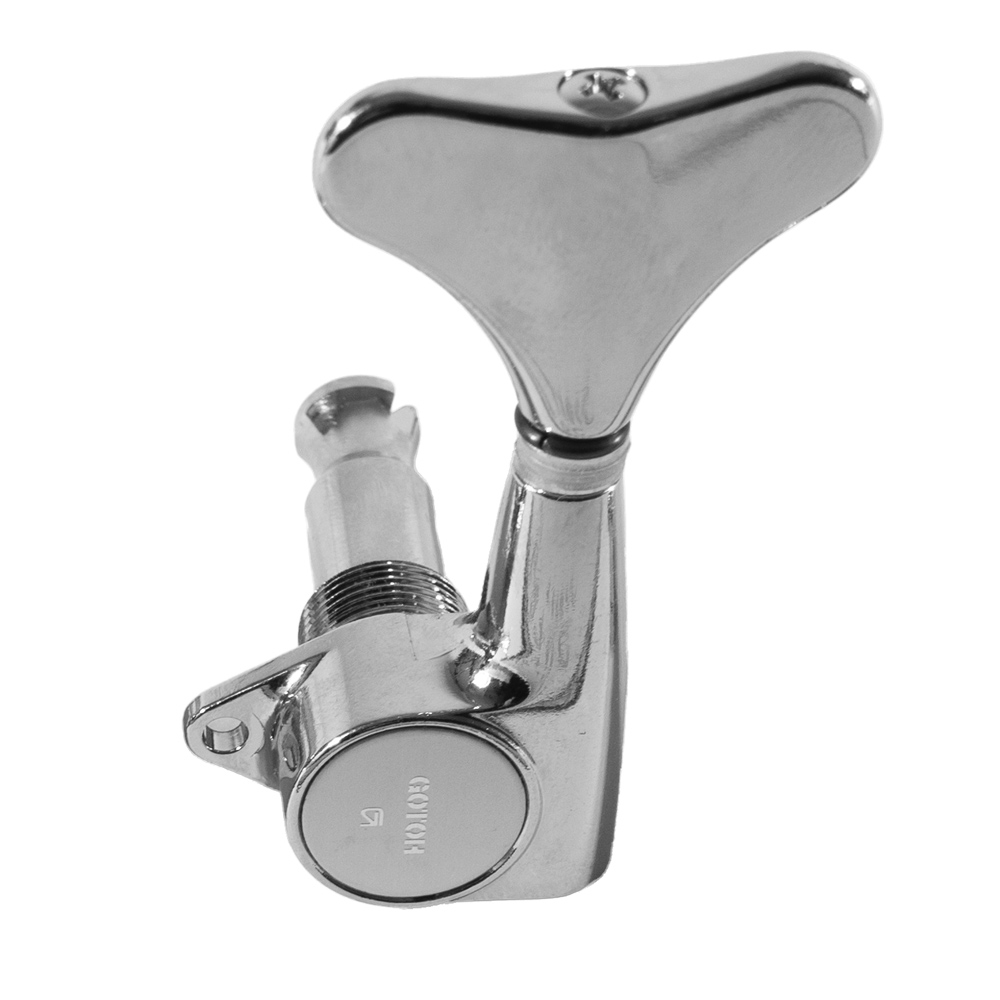 Gotoh Mini Bass Tuning Machines, Treble Side - Chrome (Single)