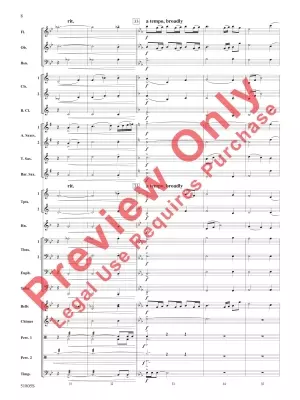 Amazing Grace - Traditional/Watson - Concert Band - Gr. 2