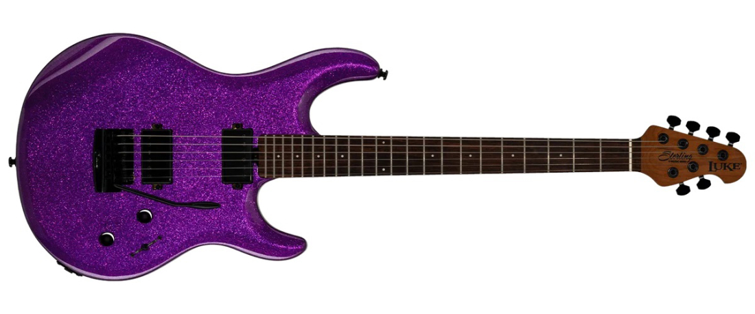 Steve Lukather Luke LK100 Electric Guitar - Purple Sparkle