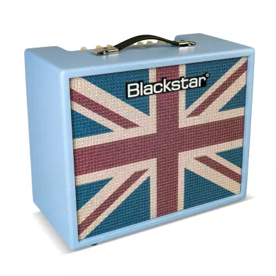 Debut 50R Combo Amp with Reverb - Baby Blue Union Jack
