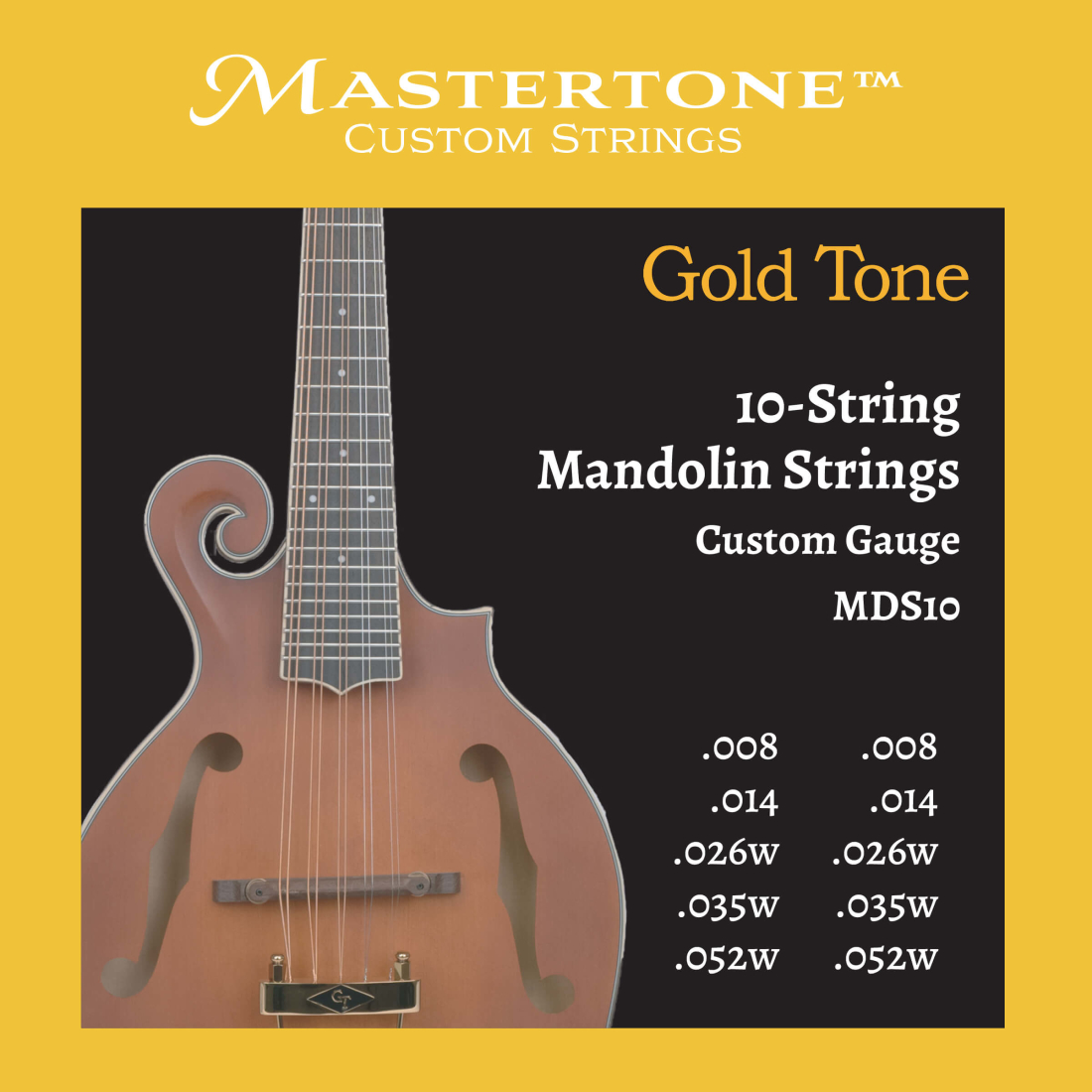 MDS-10 Mandolin String Set