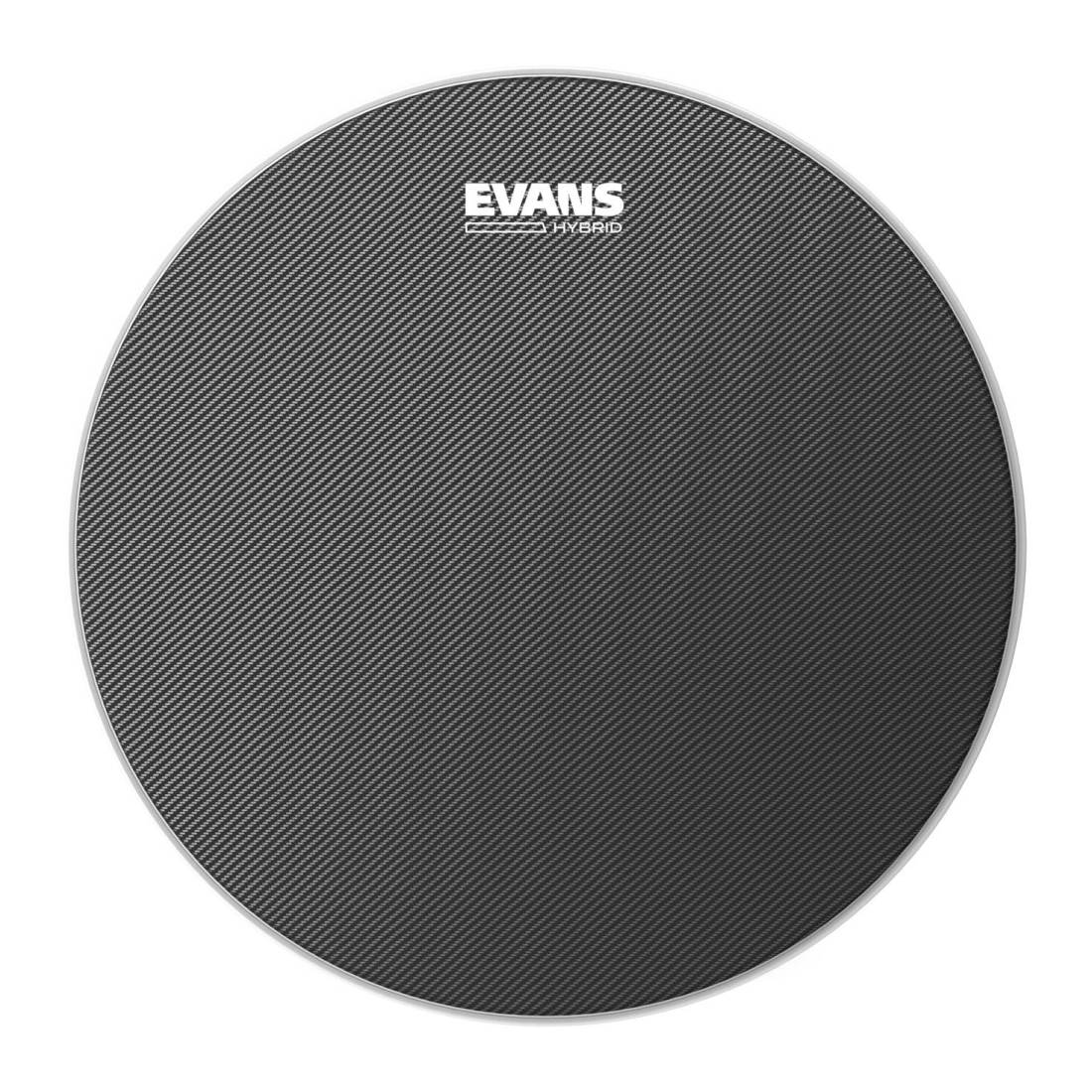 SB13MHG - Evans Hybrid Grey Marching Snare Drum Head, 13 Inch