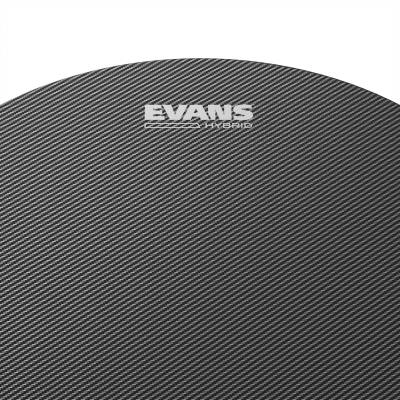 SB13MHG - Evans Hybrid Grey Marching Snare Drum Head, 13 Inch