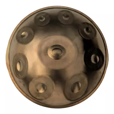 PeacePans - 21 9-Note CanPan Handpan - Gold