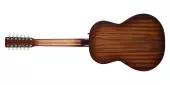 Mahogany Folk 12-String Acoustic-Electric Guitar - Rustic Burst
