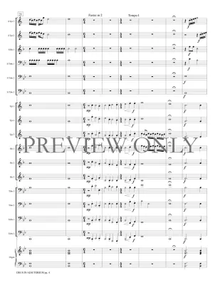 Deus in adjutorium - Monteverdi/Marlatt - Brass Choir - Score and Parts
