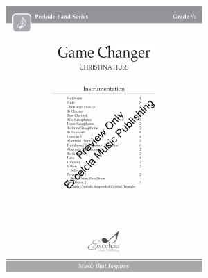 Game Changer - Huss - Concert band - Gr. 0.5