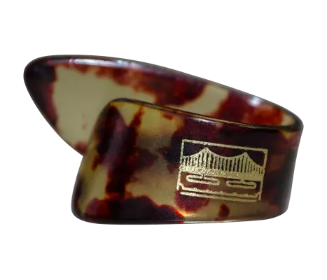Golden Gate Picks - GP-9 Thumb Picks, Mock Tortoise - Large (12 Pack)