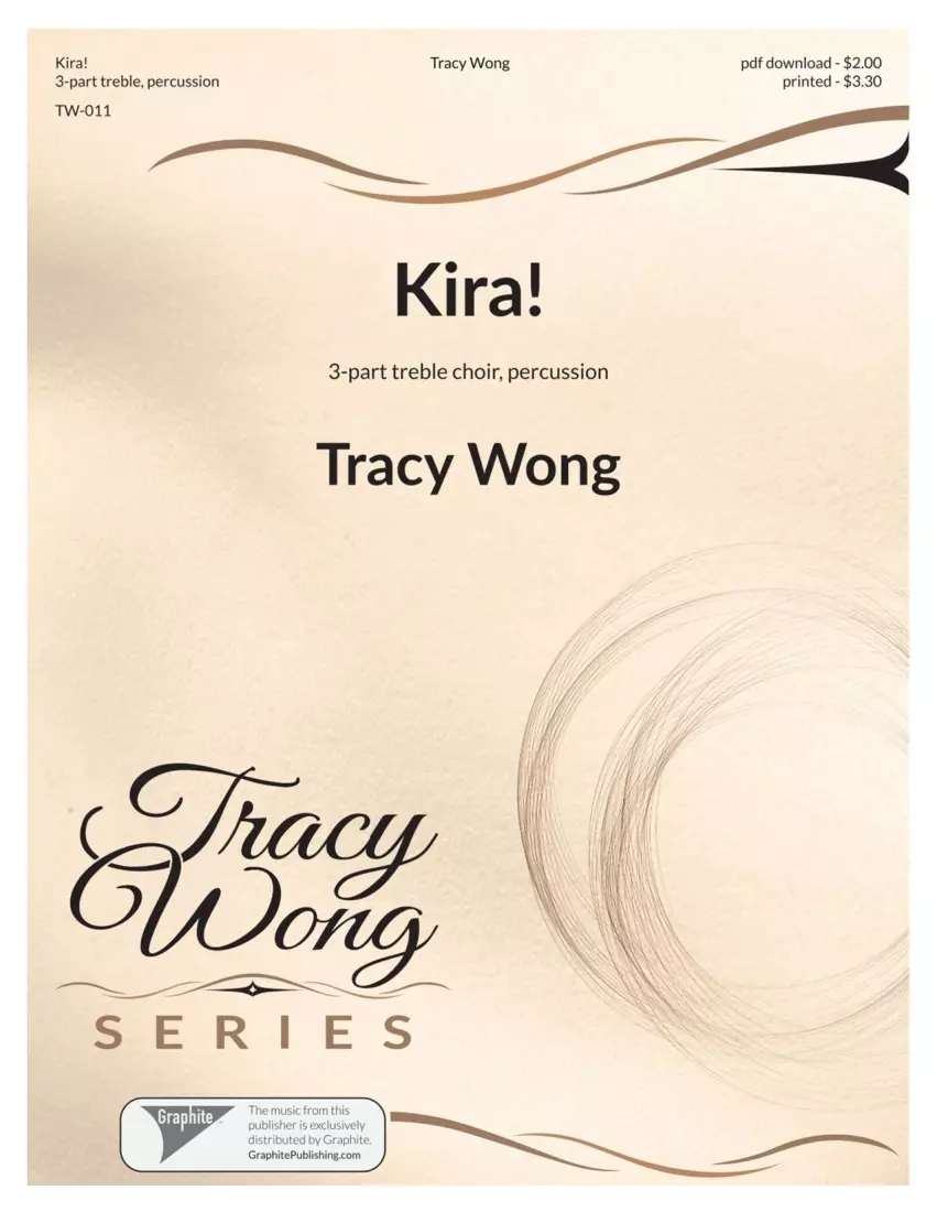 Kira! - Wong - 3-part treble