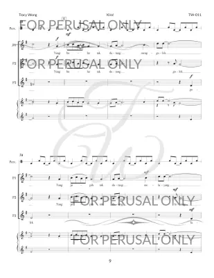 Kira! - Wong - 3-part treble