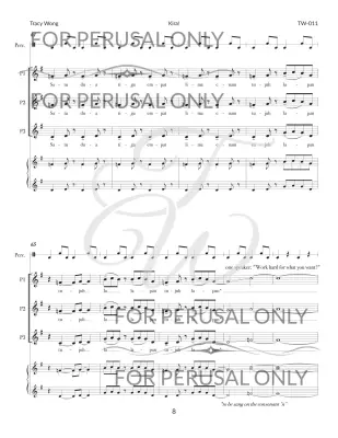 Kira! - Wong - 3-part treble