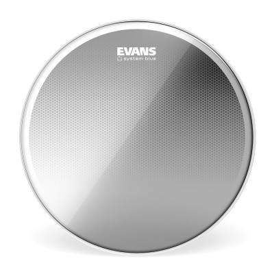 Evans - TT08SB1 - Evans System Blue SST Marching Tenor Drum Head, 8 Inch