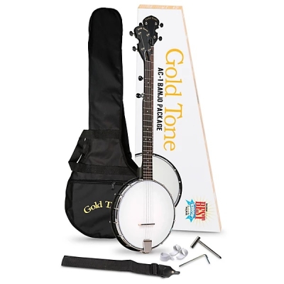 Gold Tone - AC-1 5-String Open Back Banjo Package