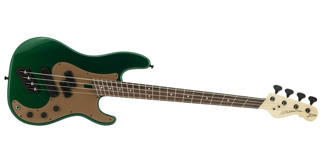 SP1 Multi-Scale Bass Guitar - Dark Candy Green Gloss
