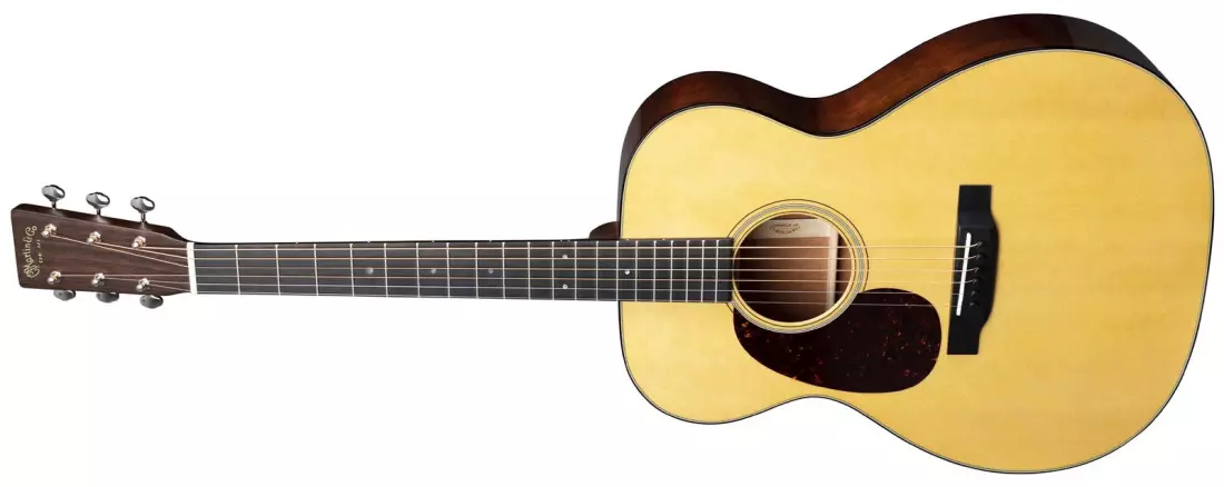 000-18 Spruce/Mahogany Acoustic Guitar with Hardshell Case (Left Handed)