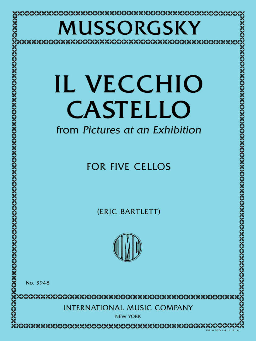 Il Vecchio Castello (from Pictures at an Exhibition) - Mussorgsky/Bartlett - Cello Quintet - Book