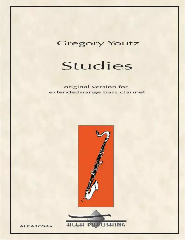 Studies For Bass Clarinet (extended Range) - Youtz - Bass Clarinet - Book