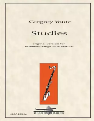 Alea Publishing & Rec - Studies For Bass Clarinet (extended Range) - Youtz - Bass Clarinet - Book