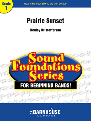 C.L. Barnhouse - Prairie Sunset -  Kristofferson - Concert Band - Gr. 1