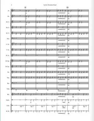 Up The Mountain Road - Jensen - Concert Band (Flex) - Gr 0.5
