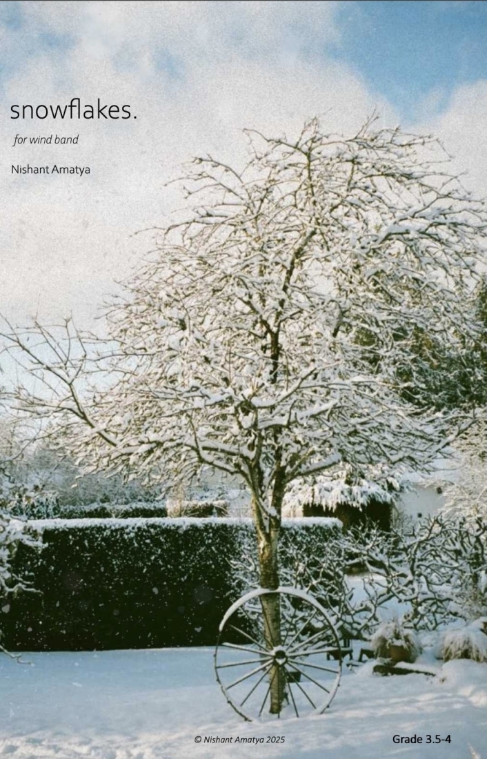 Snowflakes - Amatya - Concert Band - Gr. 3