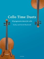 Cello Time Duets - Blackwell - Book - Cello Duet