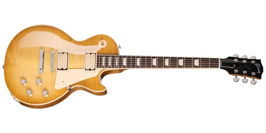 Les Paul Standard 60s Double Trouble Electric Guitar with Hardshell Case - Vintage Honey Burst