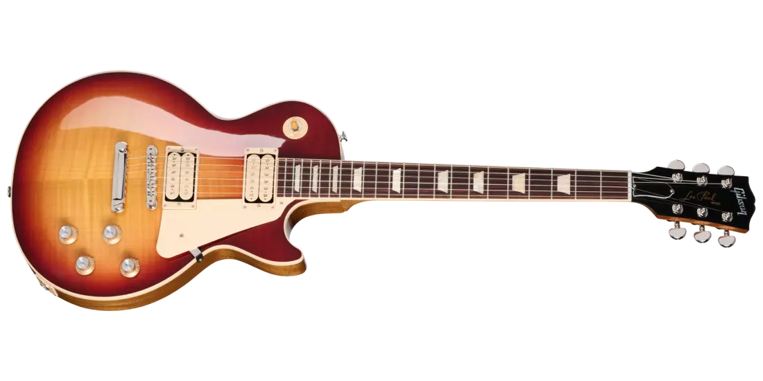 Les Paul Standard 60s Double Trouble Electric Guitar with Hardshell Case - Vintage Bourbon Burst