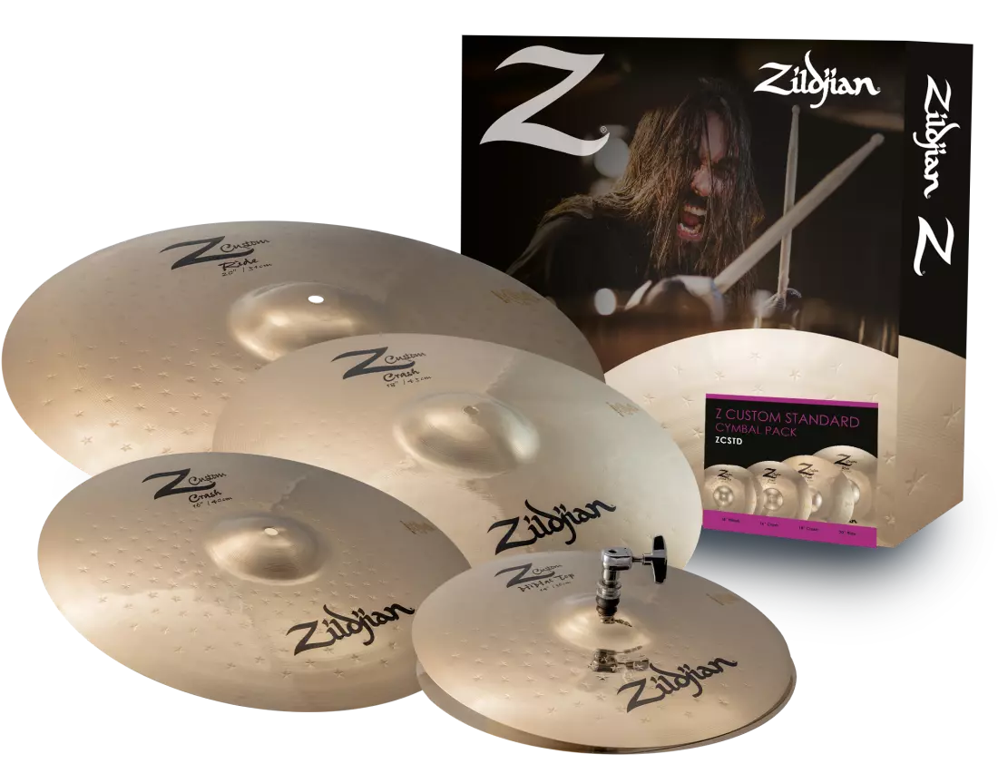 Z Custom Standard Cymbal Pack (14/16/18/20)