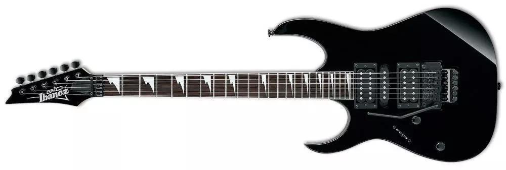 GIO Left Handed Electric Guitar - Black Night