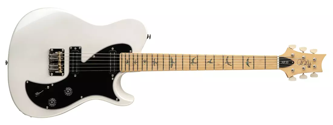 SE NF 53 Electric Guitar with Gigbag - Pearl White