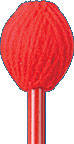 Mike Balter Mallets - Yarn Mallets - Soft (Red)