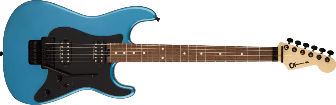 Pro-Mod So-Cal SC1 Style 1 HH FR RW, Rosewood Fingerboard - Pelham Blue