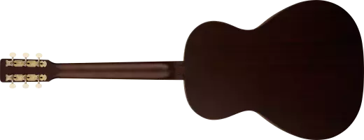 Jim Dandy Concert Acoustic Guitar, Walnut Fingerboard and Black Pickguard - Deep Cherry Burst