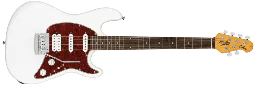 Sterling by Music Man - SUB Series Cutlass HSS Electric Guitar, Laurel Fretboard - Olympic White