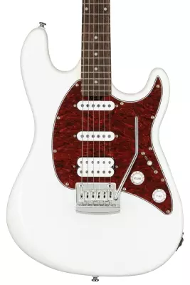 SUB Series Cutlass HSS Electric Guitar, Laurel Fretboard - Olympic White