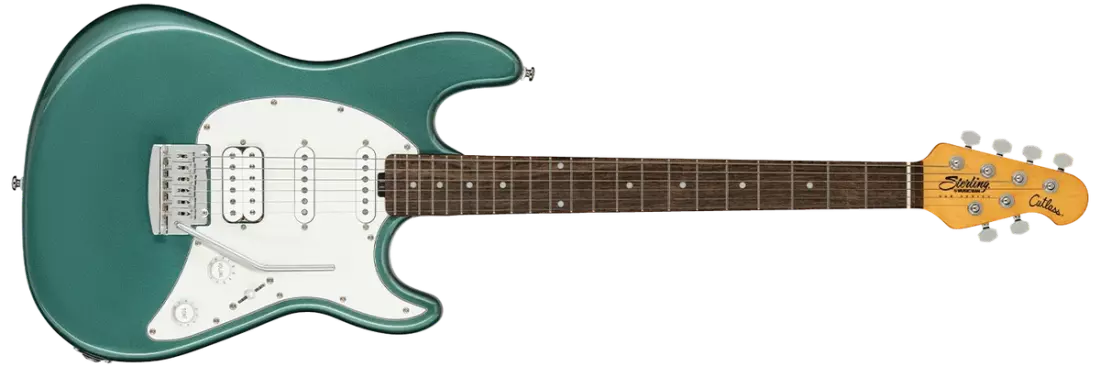 SUB Series Cutlass HSS Electric Guitar, Laurel Fretboard - Sherwood Green
