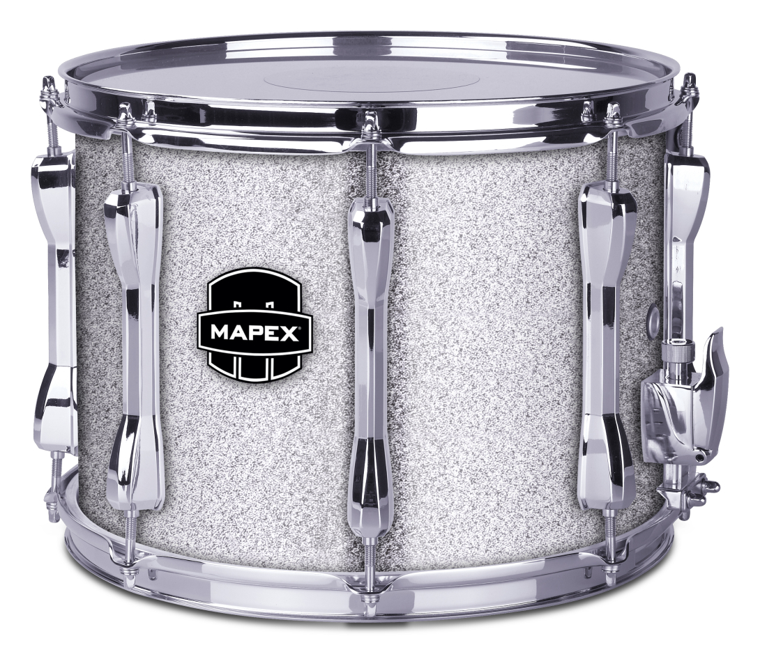 Qualifier Series 13x10\'\' Standard Marching Snare - Crystal Sparkle