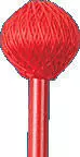 Mike Balter Mallets - Cord Mallets - Soft (Red)