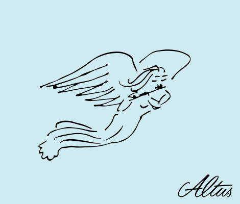 Altus Flutes - Wibb Collection Flute Polishing Cloth - Angel