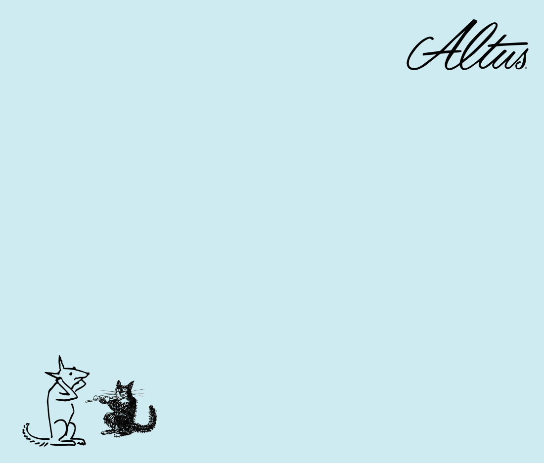 Wibb Collection Flute Polishing Cloth - Dog and Cat