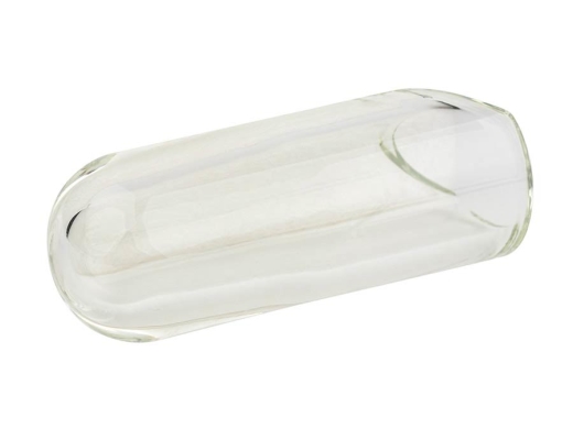 Moulded Balltip Clear Glass Slide - Medium