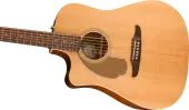 Redondo Player Acoustic/Electric Guitar with Walnut Fingerboard - Natural (Left Handed)