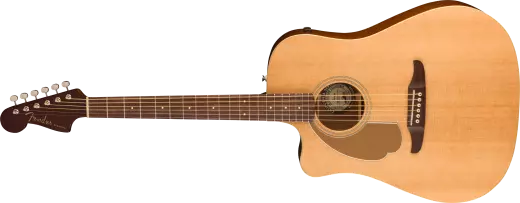 Redondo Player Acoustic/Electric Guitar with Walnut Fingerboard - Natural (Left Handed)