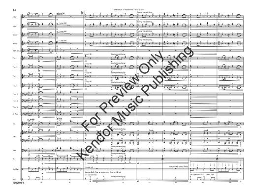 The Pursuit of Funkiness - Fernandez - Jazz Band - Gr. 3