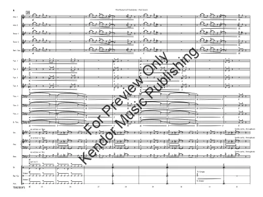 The Pursuit of Funkiness - Fernandez - Jazz Band - Gr. 3
